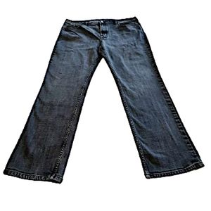 BUFFALO DAVID BITTON 40 x 32 Jack-X Slim Straight Stretch Dark Blue Denim